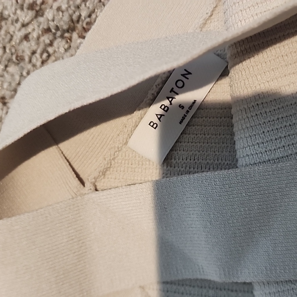 Babaton Cream Ribbed Mini Dress - Picture 6 of 10